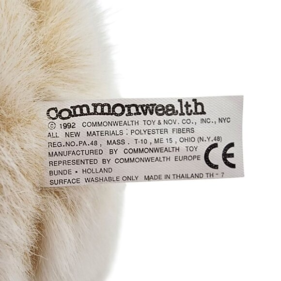 RARE Vintage Commonwealth Lil' Tweaks Mouse Sweater Plush 1992 9" Retro Cute - Picture 7 of 8